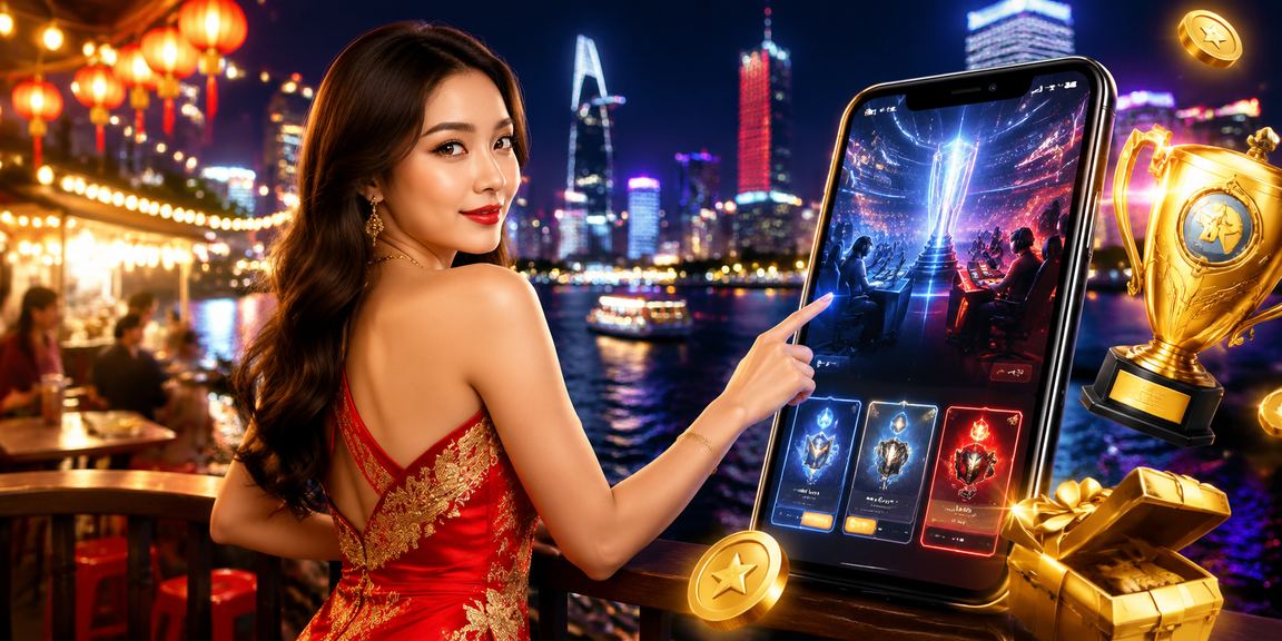 Người dùng TP. Hồ Chí Minh xem esports và đặt cược tại chợ đêm